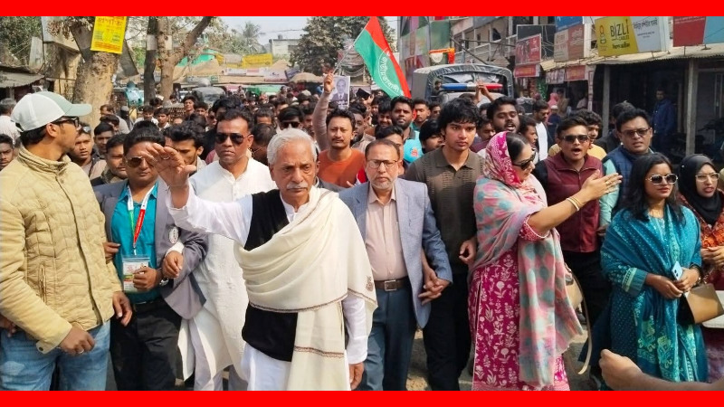 পিতার জন্য ধানের শীষে ভোট চাইছেন নিপুন রায় চৌধুরী