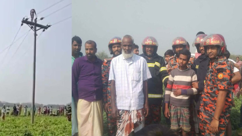 তানোরে মোবাইল ফোনের কারনে বিদ্যুতের পোলে বাকপ্রতিবন্ধীর আত্মহত্যার চেষ্টা