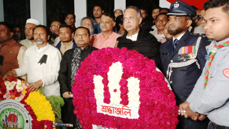 সিরাজগঞ্জে ভাষা শহীদ দিবস পালিত