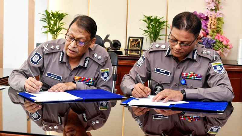 দায়িত্ব গ্রহণ করে নতুন আইজিপির যে প্রত্যয়
