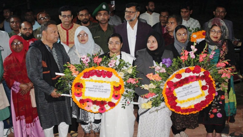 বিরামপুরে অমর একুশে ফেব্রুয়ারি পালিত