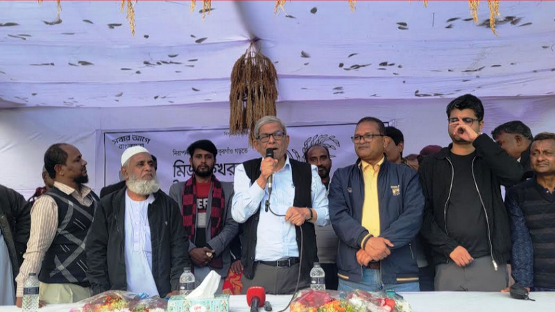 স্বাধীন বাংলাদেশে জামায়াতকে আমরা সমর্থন করতে পারিনা – মির্জা ফখরুল