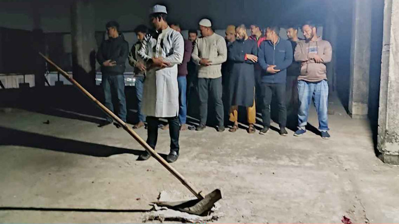 লাঙলের ‘জানাজা’, ছবি ভাইরাল