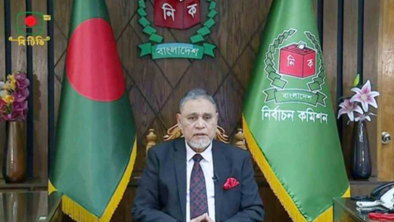 জাতির উদ্দেশে সন্ধ্যায় ভাষণ দেবেন সিইসি