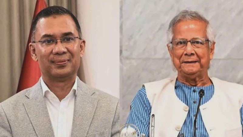তারেক রহমানকে প্রধান উপদেষ্টার অভিনন্দন