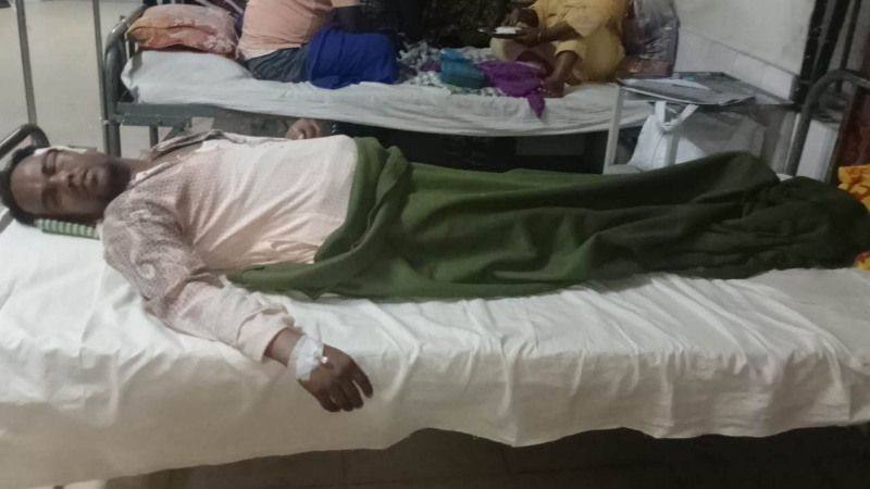 হামিদপুর ইউপির জব্বারপাড়া চাঁদা না পাওয়ায় জুয়েল রানা কে হত্যার চেষ্টা