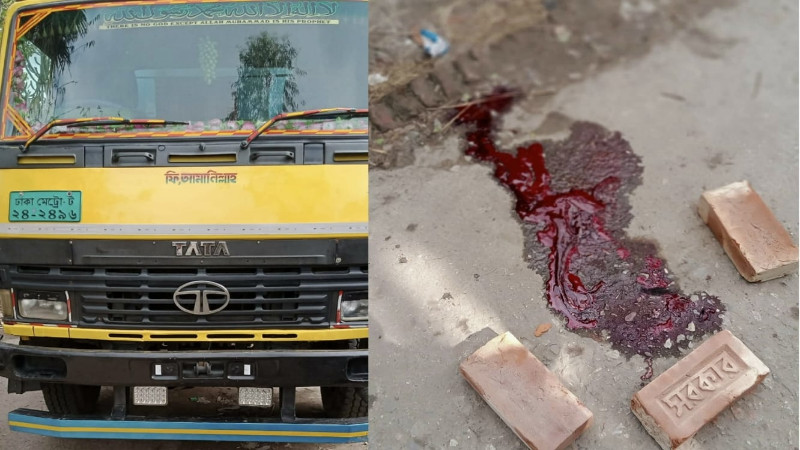 নন্দীগ্রামে ট্রাকের চাকায় পিষ্ট হয়ে কিশোর নিহত