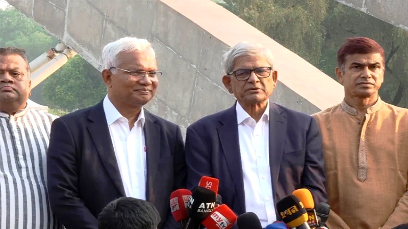 তারেক রহমানের নেতৃত্বে গণতান্ত্রিক, সুখী, সমৃদ্ধ বাংলাদেশ গড়ার প্রত্যয় মির্জা ফখরুলের