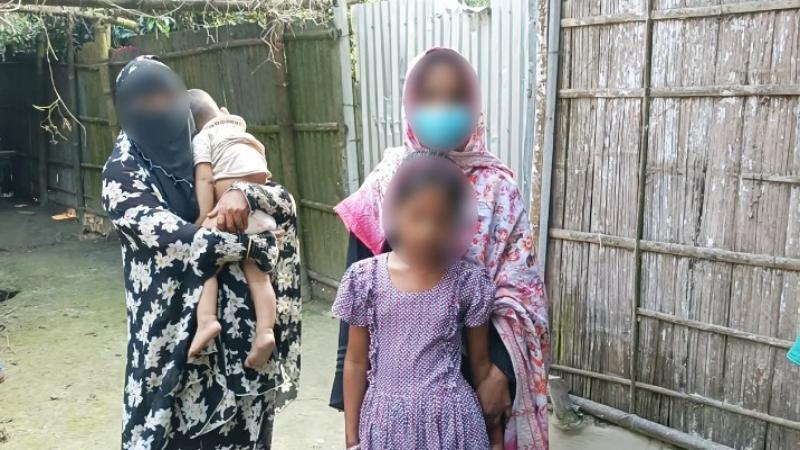 কুড়িগ্রামে সন্তানের স্বীকৃতির দাবিতে যুবকের বাড়িতে দুই নারী