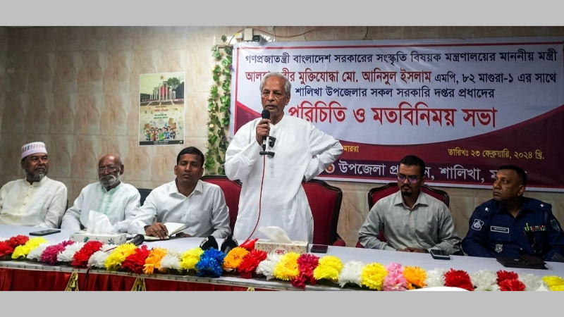 দল-মত নির্বিশেষে সকলকে ঐক্যবদ্ধভাবে কাজ করতে হবে – সংস্কৃতি বিষয়ক মন্ত্রী