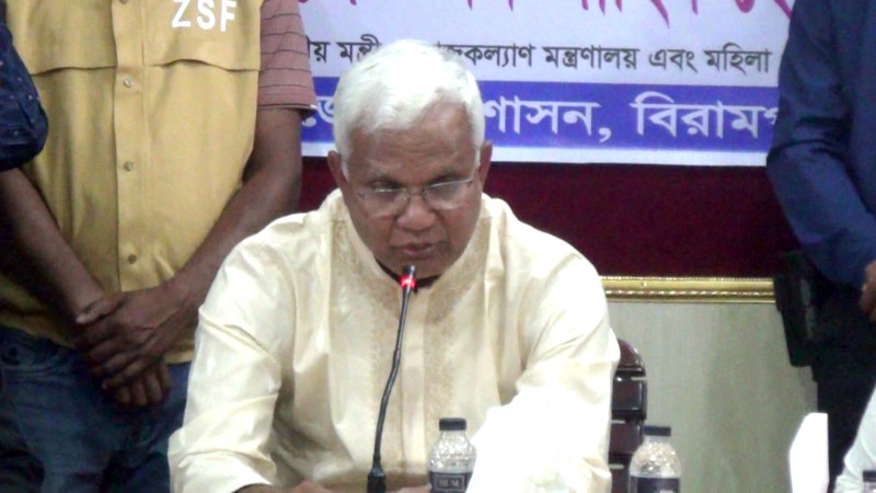 সাধারণ মানুষ যেন কোনো ধরনের হয়রানির শিকার না হয়, প্রশাসনকে সতর্ক থাকতে হবে – সমাজকল্যাণ মন্ত্রী