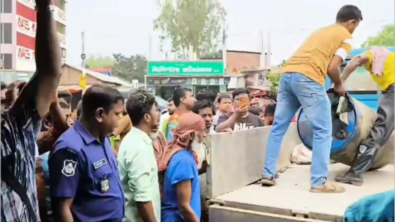 দিনাজপুরের ঘোড়াঘাটে অবৈধভাবে মজুদ ১৬৭১ লিটার ডিজেল জব্দ
