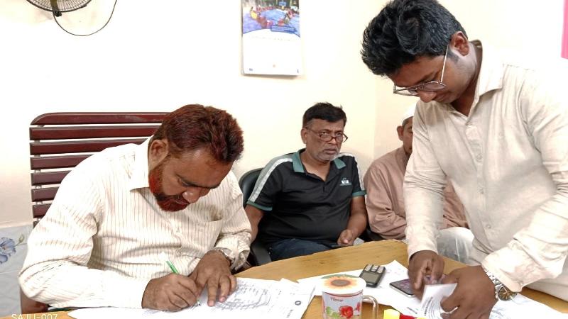 নন্দীগ্রামের থালতা মাঝগ্রাম ইউপি চেয়ারম্যান মতিন স্বপদে পূর্ণবহাল
