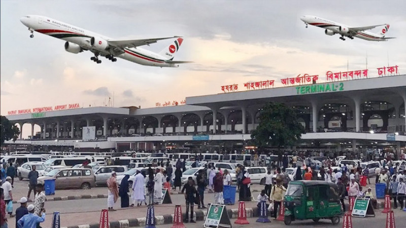 যে কারনে শাহজালাল বিমানবন্দরে আজ ৩৮ ফ্লাইট বাতিল
