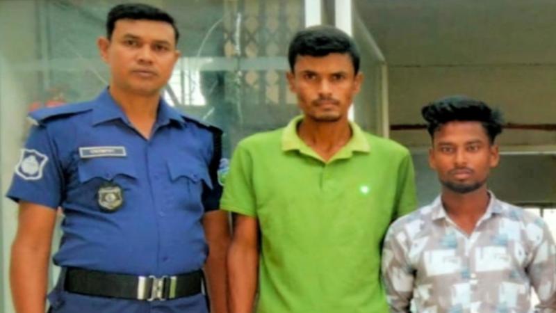চাঁদাবাজির অভিযোগে ২ জনকে পুলিশে সোর্পদ; বাদী করলেন চুরির মামলা
