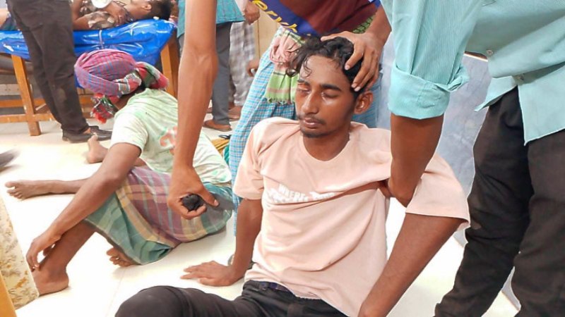 আধিপত্য বিস্তারকে কেন্দ্র করে শৈলকুপায় দু’পক্ষের সংঘর্ষে নিহত ১, আহত ২০