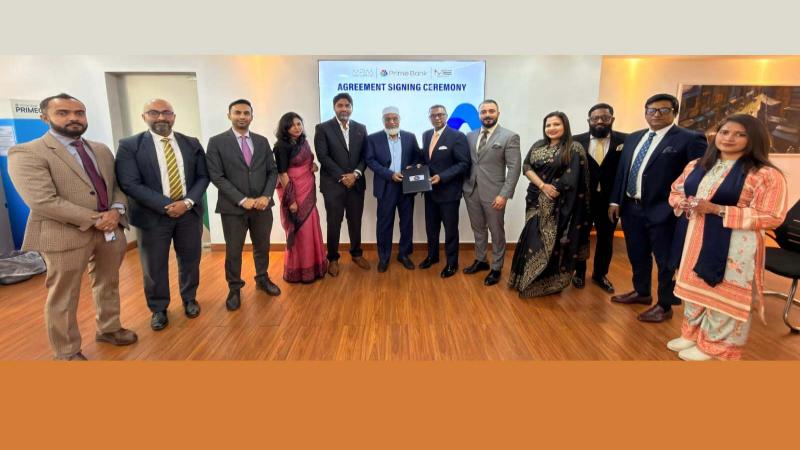 প্রাইম ব্যাংকের সঙ্গে মা এন্টারপ্রাইজ ও এমআরএম ভেঞ্চারের চুক্তি স্বাক্ষর