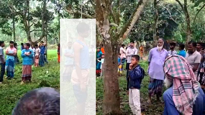 কুড়িগ্রামের রৌমারী গলায় ফাঁস নিয়ে আত্মহত্যা করেছে এক অভাবী যুবক