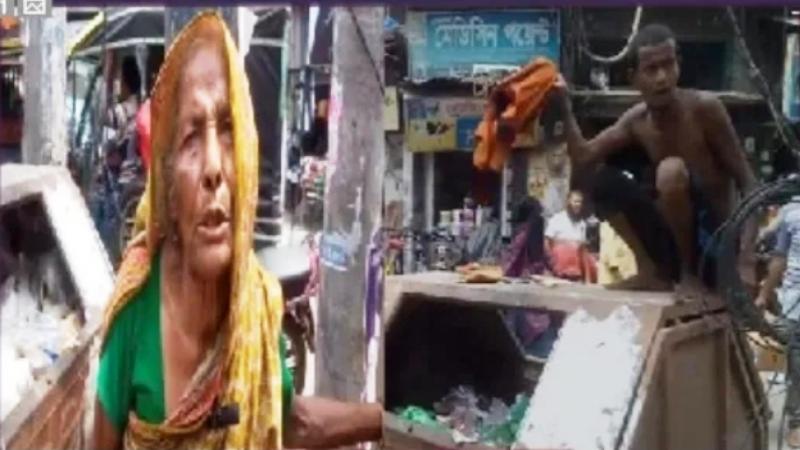 সভ্যতার এই শহরে একদিকে আলোকসজ্জা, অন্যদিকে ক্ষুধার যন্ত্রণায় ডাস্টবিনে খাবার খুঁজছে বিল্লাল