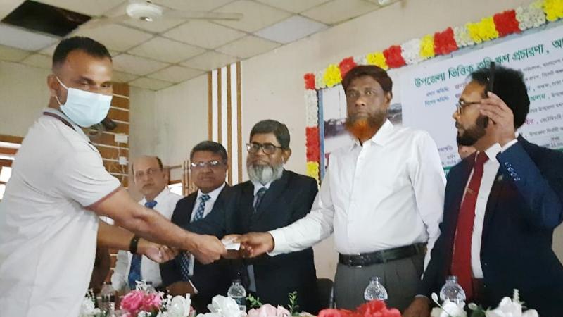 গোলাপগঞ্জে তফসিলী ব্যাংকের আয়োজনে কৃষি ঋণ বিতরণ