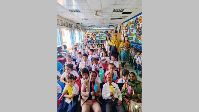 স্কলার্সহোম শিবগঞ্জ ক্যাম্পাসে ‘ইংরেজি মুভি ডে-২০২৬’ উদযাপন