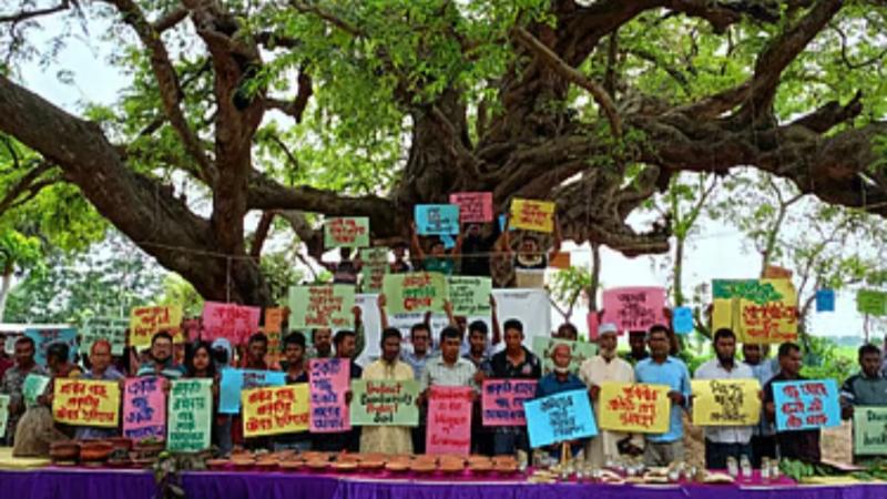 তানোরে প্রাচীন তেতুল গাছ ঘিরে অনুষ্ঠিত হলো কৃষি প্রাণবৈচিত্র উৎসব