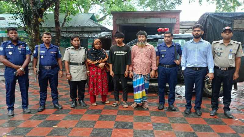 সুন্দরগঞ্জে মাদকদ্রব্য বিক্রির দ্বায়ে মহিলাসহ ৫জনের জেল-জরিমানা