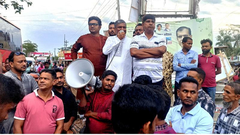 ঈদ পরবর্তী পুর্নমিলনী: মোরেলগঞ্জে বিএনপির উদ্যোগে মটর শোভাযাত্রা