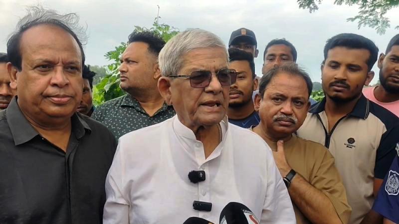 কৃষিজমি নষ্ট করে কোনো স্থাপনা নয় : মির্জা ফখরুল