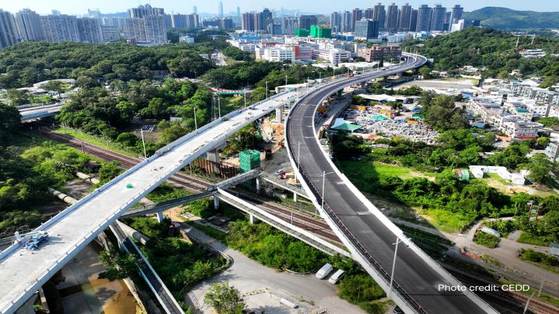 AECOM ফানলিং বাইপাসের (পূর্ব অংশ) নির্মাণে হংকং-এর উত্তরাঞ্চলীয় মহানগরীতে সংযোগ ব্যবস্থার উন্নয়ন