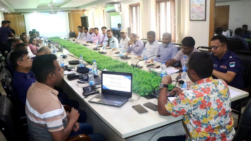 মাগুরায় পশু হাট ইজারাদার ও ব্যাংকারদের সাথে পুলিশ সুপারের মতবিনিময় সভা