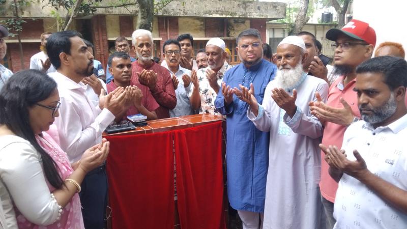 জয়পুরহাটে ইনডোর স্টেডিয়ামের ভিত্তিপ্রস্তর স্থাপন