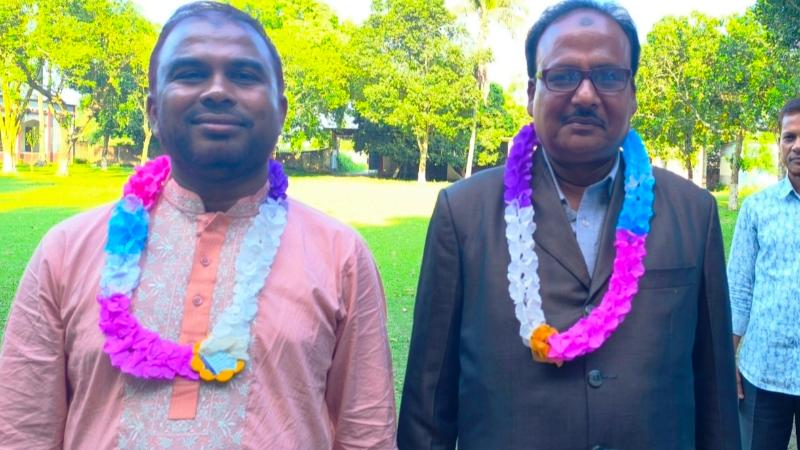 রাণীশংকৈল শিক্ষক সমিতির নির্বাচনে মানিক সভাপতি ও মোশাররফ সম্পাদক নির্বাচিত