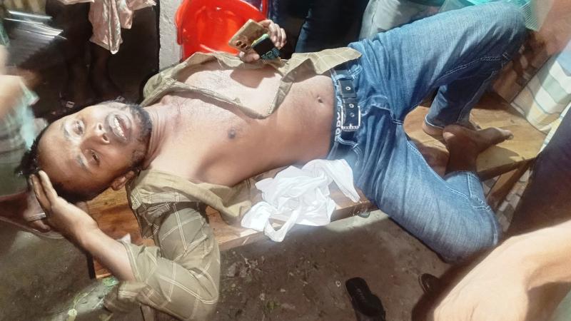 ডোমার গোমনাতীতে ব্যবসায়ীকে পিটিয়ে আহত, হাসপাতালে ভর্তি