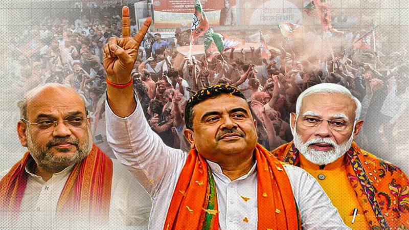 পশ্চিমবঙ্গের নতুন মুখ্যমন্ত্রী শুভেন্দুর শপথ আজ, থাকবেন মোদিও