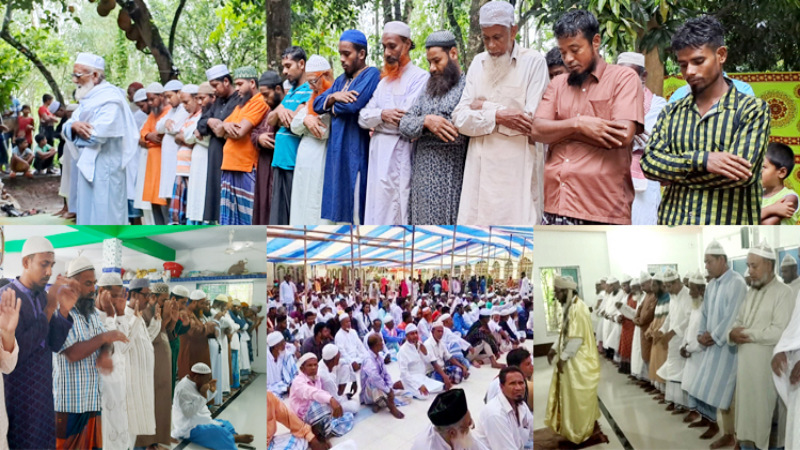 দেশের বিভিন্ন স্থানে আজ উদযাপিত হচ্ছে ঈদুল আজহা