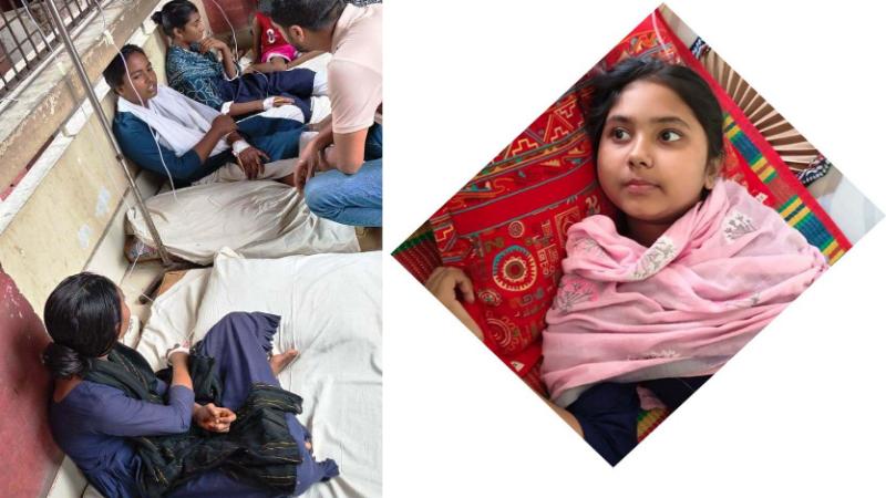 জাতীয় সঙ্গীত চলাকালীন অসুস্থ ৫ ছাত্রী, আতঙ্কে আছেন পুঠিয়ার স্কুলের অভিভাবকরা