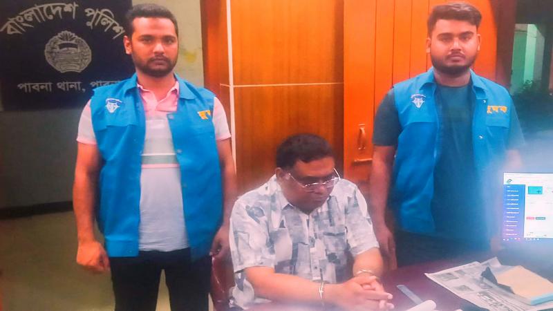 সিরাজগঞ্জে দুর্নীতির মামলায় প্রকল্প বাস্তবায়ন কর্মকর্তা কারাগারে