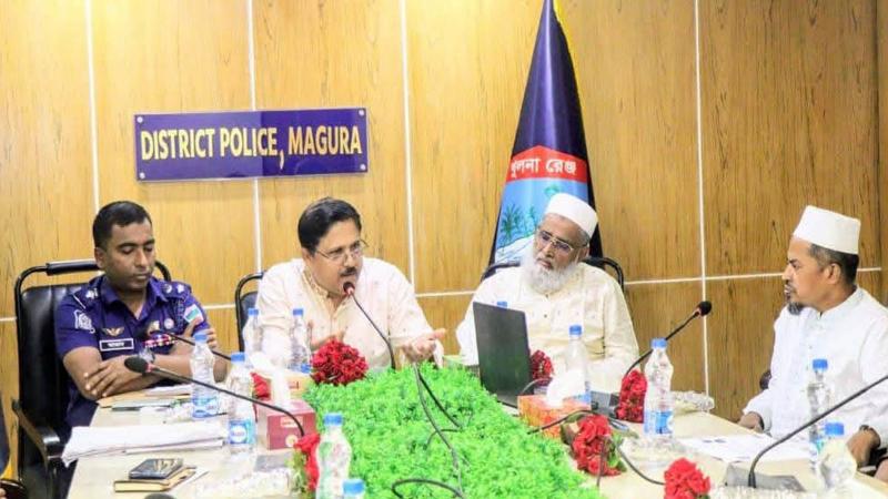 মাগুরায় সংঘাত-সংঘর্ষের বিরুদ্ধে কঠোর পদক্ষেপ গ্রহনের ঘোষণা দিলেন এমপি মনোযার হোসেন খান