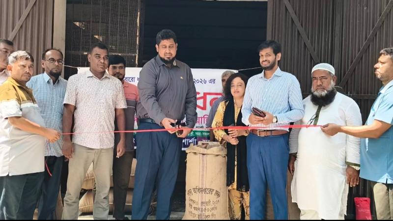 যশোরের শার্শায় সরকারি ভাবে বোরো ধান ও চাল ক্রয়ের উদ্বোধন