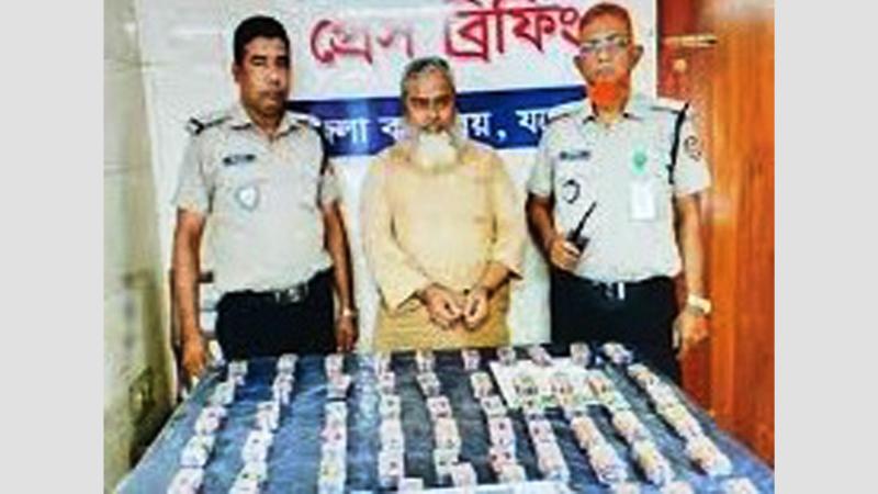 যশোরে ৬২০০ পিস ট্যাপেন্টাডল ট্যাবলেটসহ আটক ১