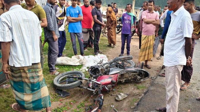যশোরের শার্শায় ট্রাক-মোটরসাইকেল মুখোমুখি সংঘর্ষে ২ জন নিহত
