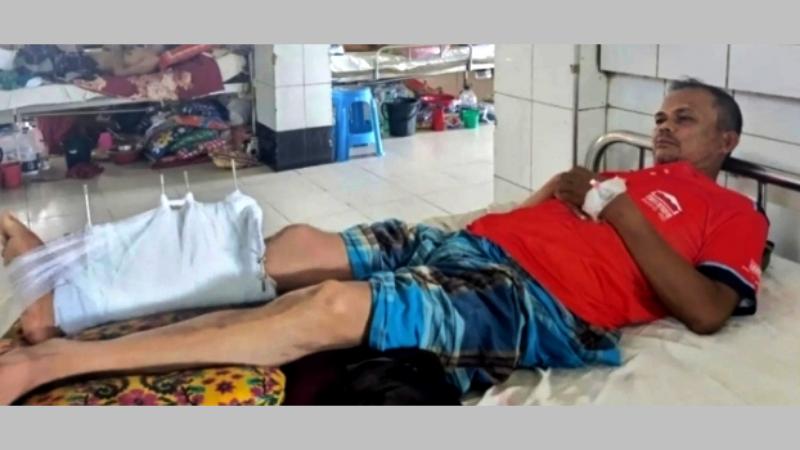 ঢাকা হাসপাতালে জীবন যুদ্ধে লড়াইয়ে সাংবাদিক মাসুদ রানা, মানবিক সহায়তার আবেদন