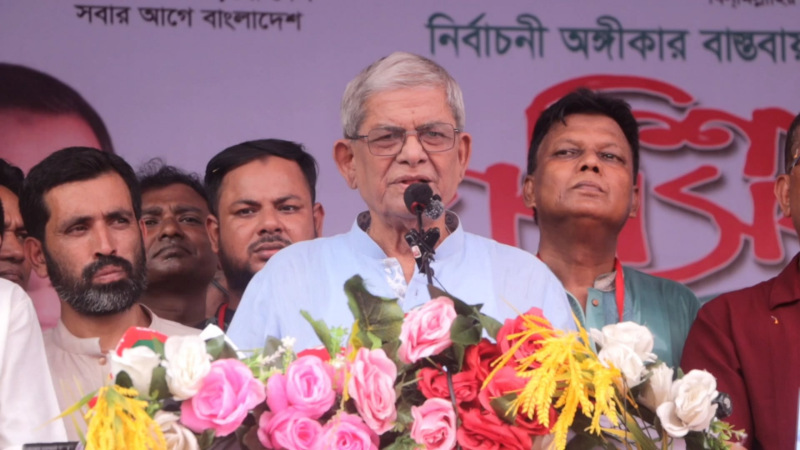 একটা মহল দেশে অস্থিতিশীলতা পরিস্থিতি তৈরী করার চেষ্টা করছে – মির্জা ফখরুল