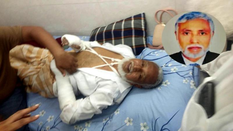 নাটোরে আইনজীবীর চেম্বারে সন্ন্যাসীর ছদ্মবেশে হামলা, রডের আঘাতে গুরুতর আহত সাবেক জিপি