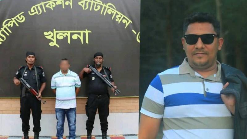 পাইকগাছার চাঁদখালীর আলোচিত হাসান হত্যা মামলার প্রধান আসামি মিন্টু কে গ্রেপ্তার