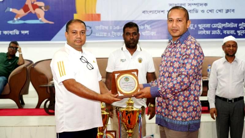 খুলনা মেট্রোপলিটন পুলিশের পুলিশ কমিশনার বাংলাদেশ পুলিশ কাবাডি প্রীতিম্যাচ -২০২৬