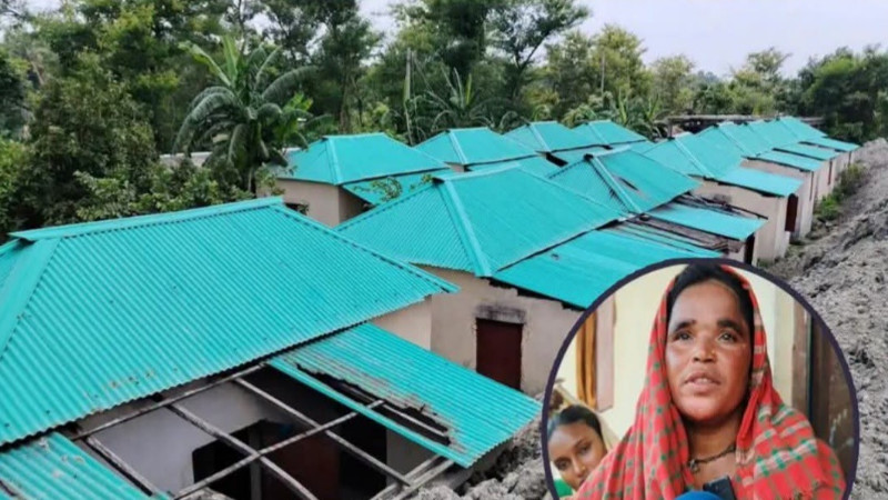 ডুমুরিয়ার বরাতিয়া আশ্রয়ণ প্রকল্পের কতিপয় বাসিন্দারা মাটি চাপা দেওয়ার পর খুব কষ্টে আছে