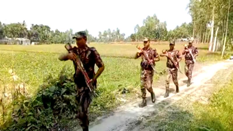 ভারতীয় আগ্রাসন বন্ধ চাই: রৌমারী সীমান্তে পুশইন চেষ্টা, প্রতিরোধে বিজিবি ও এলাকাবাসী