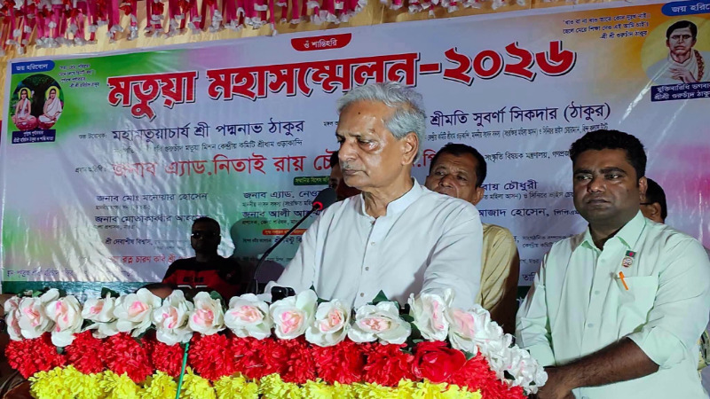 বিএনপি গৃহিত কর্মসুচি বাস্তবায়নের মাধ্যমে মতুয়া সম্প্রদয়কে সমাজের মূলধারায় অন্তভু্ক্ত করা হবে- সংস্কৃতি মন্ত্রী